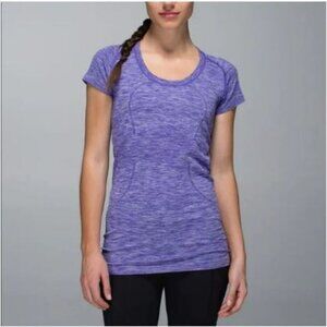 Lululemon Swiftly Tech Short Sleeve Crew - Blue  - Size 6